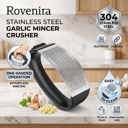 Rovenira® Stainless Steel Garlic Mincer Crusher