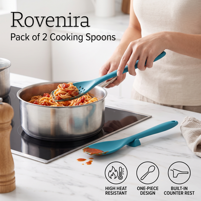 Rovenira® Pack of 2 Cooking Spoons